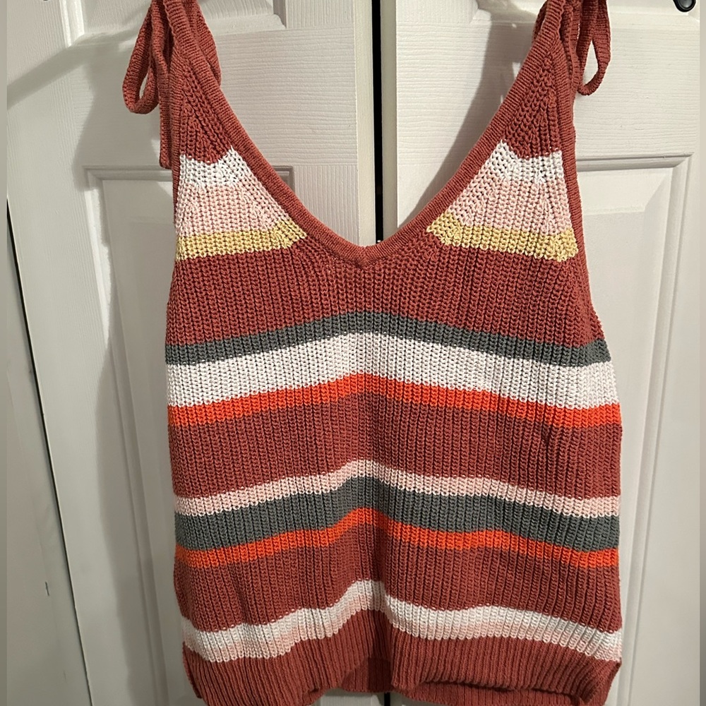 Tie String Tank Top - image 5